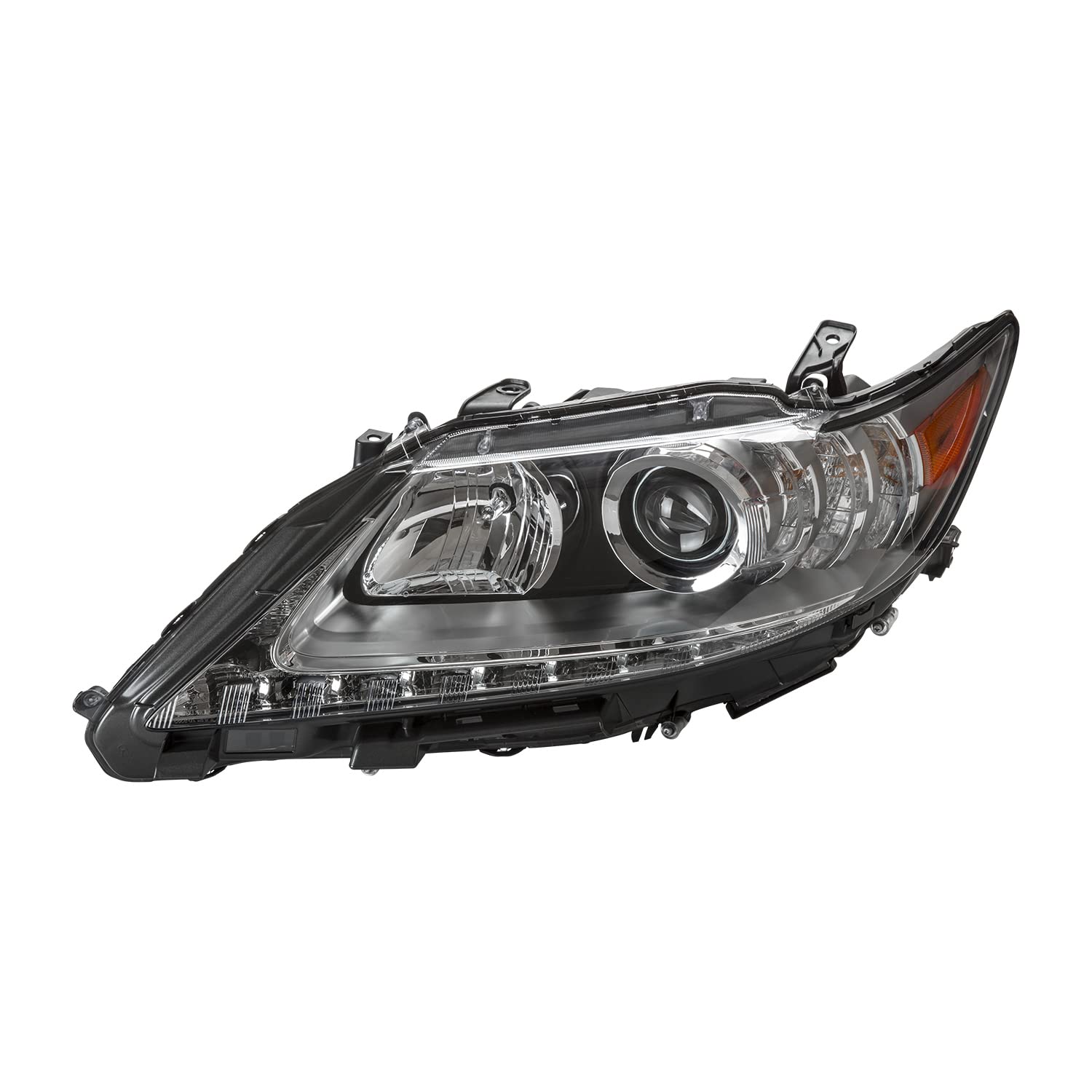Left TYC Headlight Assembly Compatible with 2013-2015 Lexus ES350