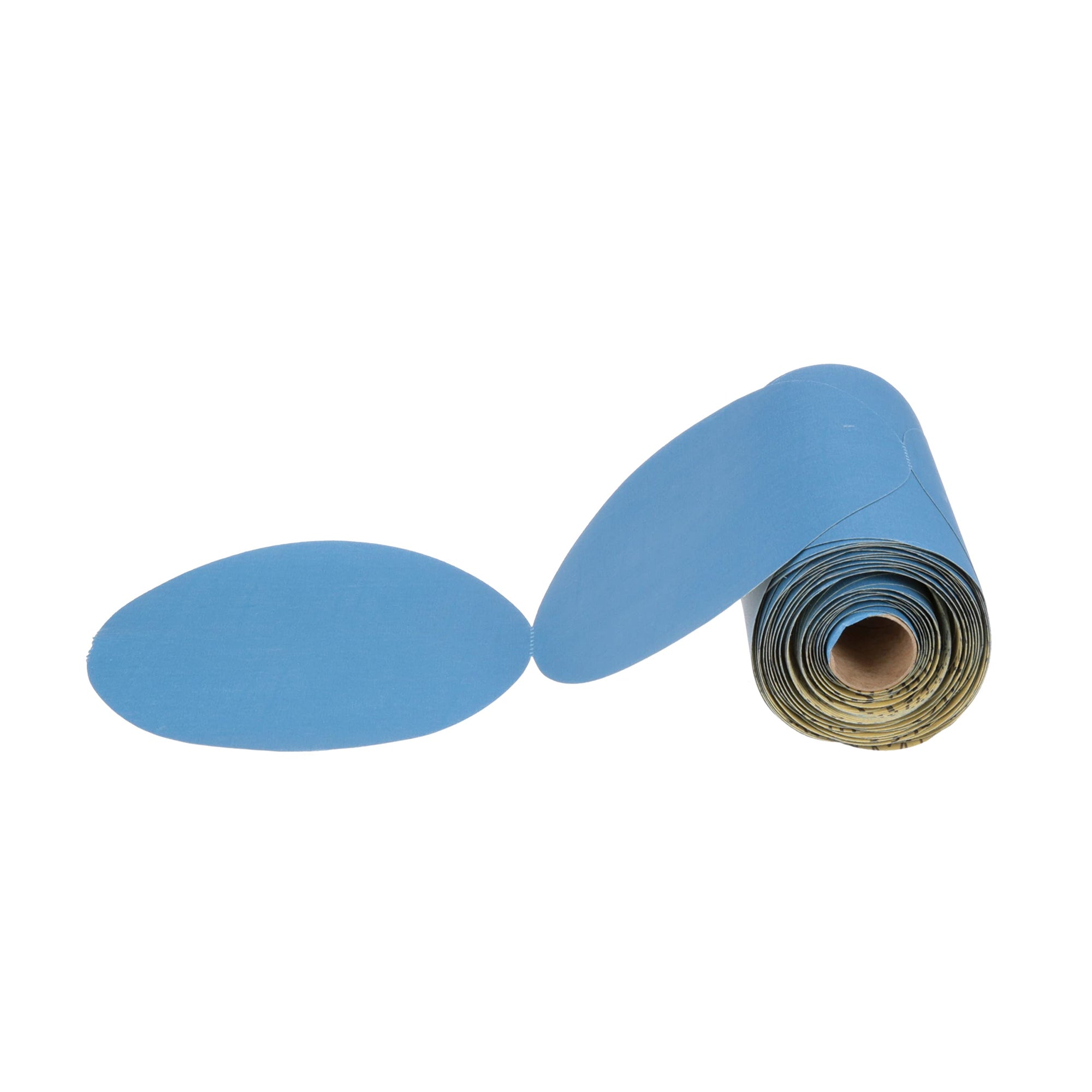3M Blue Stikit Abrasive Disc Roll, 36210, No Hole, 6 in, 320+ Grade, Pack of 100, Automotive Sanding Discs for Coating Removal, Body Repair, Auto Sanding, Primer Sanding
