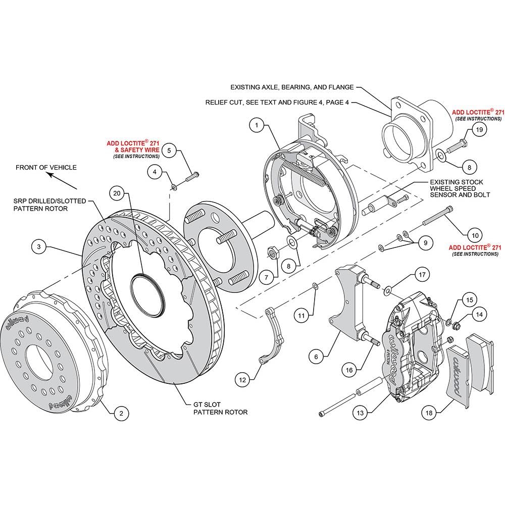 Brake Rotor Wilwood 1409221DR