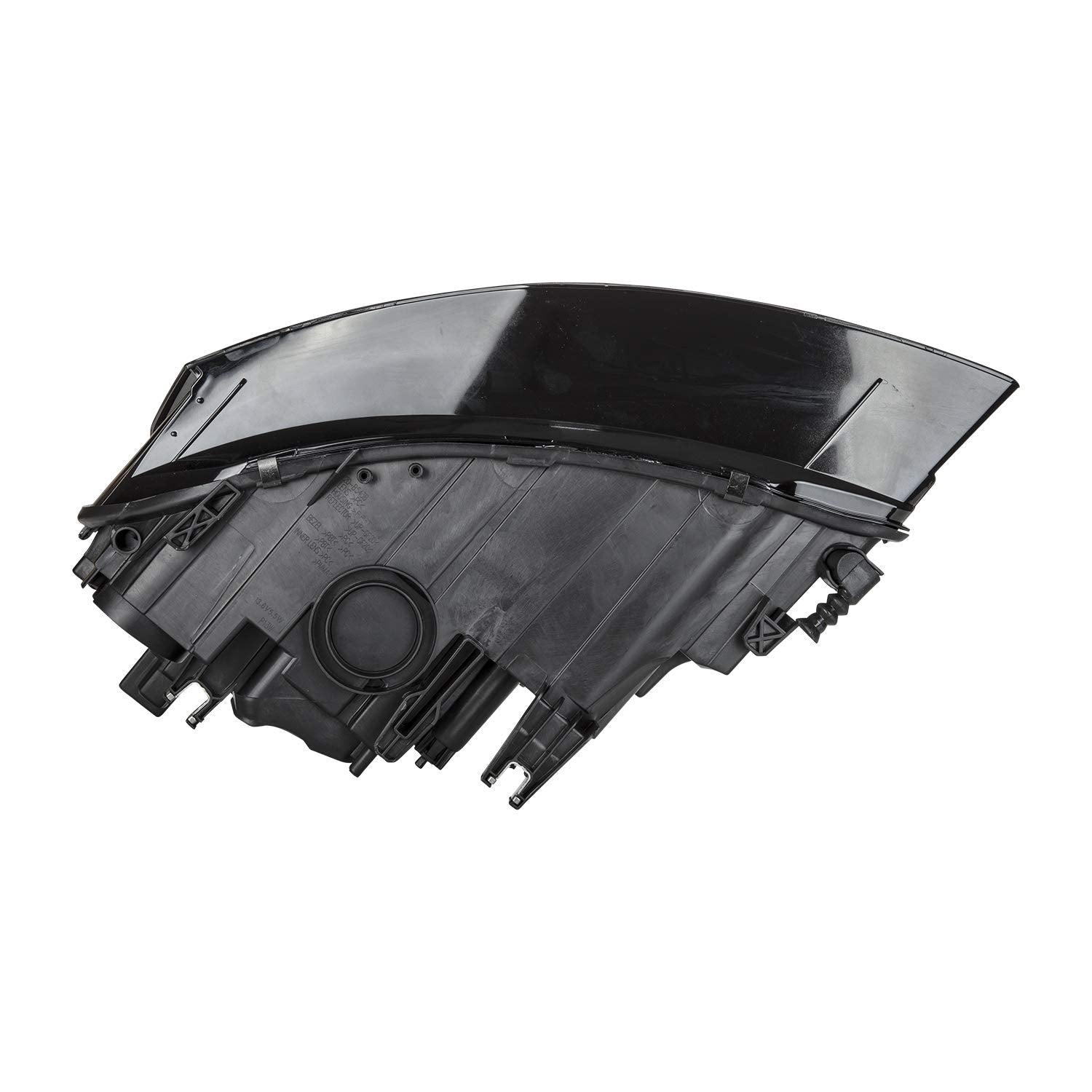 Right TYC Headlight Assembly Compatible with 2009-2012 Audi A4