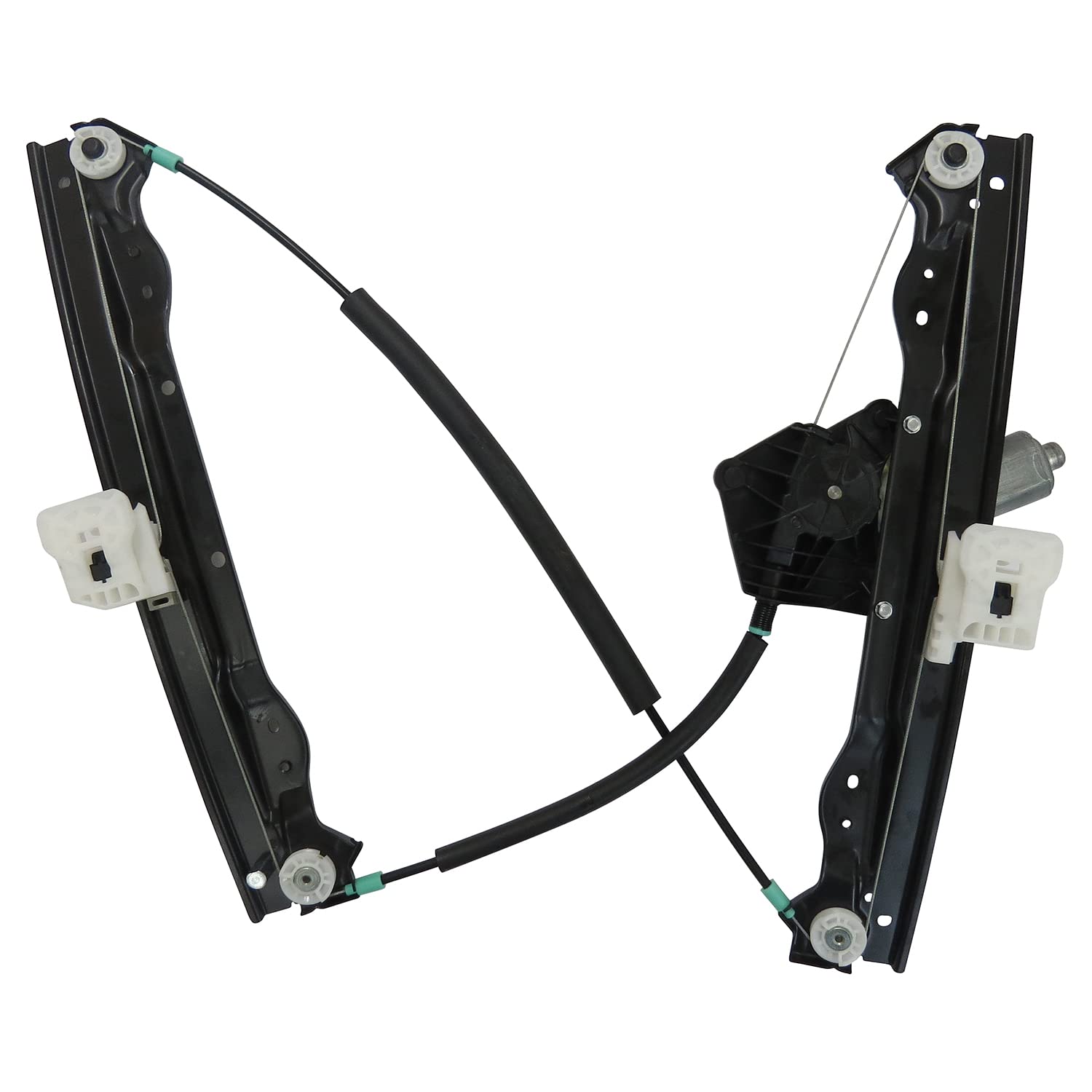Power Window Motor and Regulator Assembly TYC 660428 Front Left-Side Compatible with 2008-2010 Dodge Avenger