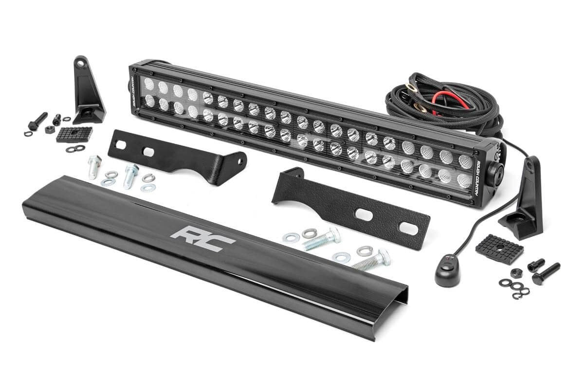 20" Rough Country Black Series LED Bumper Kit for 11-20 Grand Cherokee - 70773