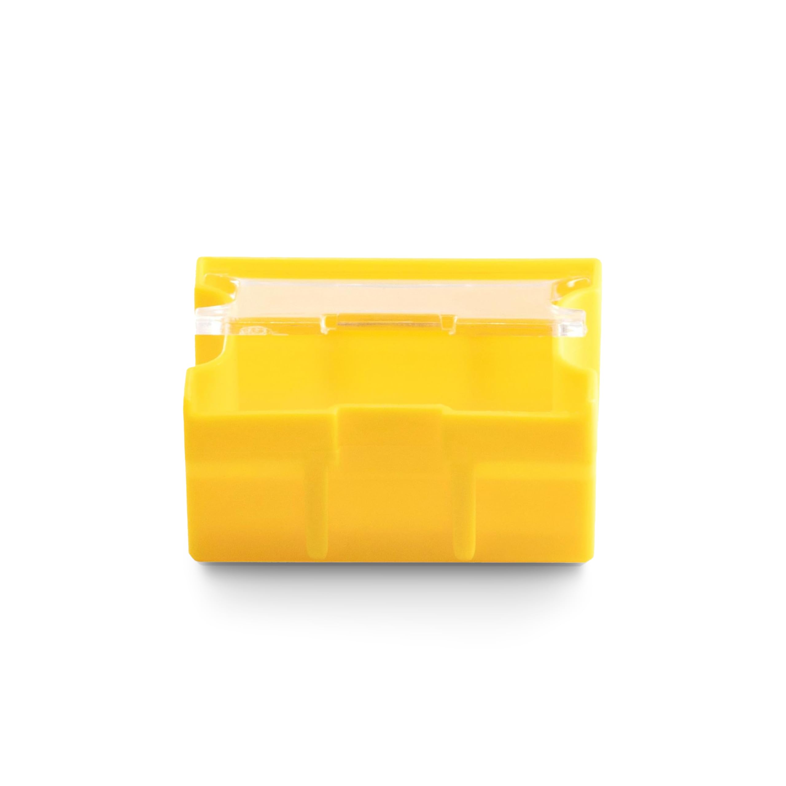Plano Edge Small Hook Retainer Box, 3-Pack, Tackle Storage, Yellow, Includes Tackle Trays Hook Retainer, Customizable Fishing Terminal Tackle Organization
