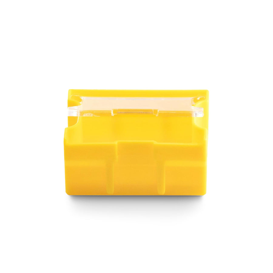 Plano Edge Small Hook Retainer Box, 3-Pack, Tackle Storage, Yellow, Includes Tackle Trays Hook Retainer, Customizable Fishing Terminal Tackle Organization
