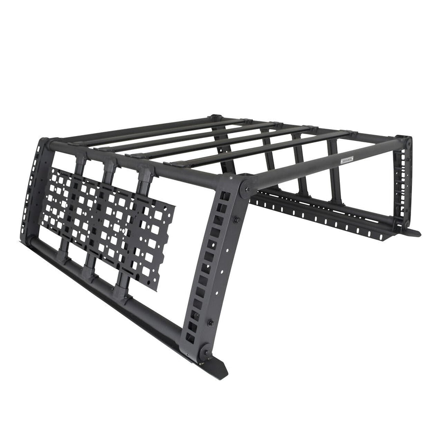Go Rhino Xtreme Rack - Overland Full-Size Trucks | Steel and Aluminum, Textured Black | 5952000T | Fits