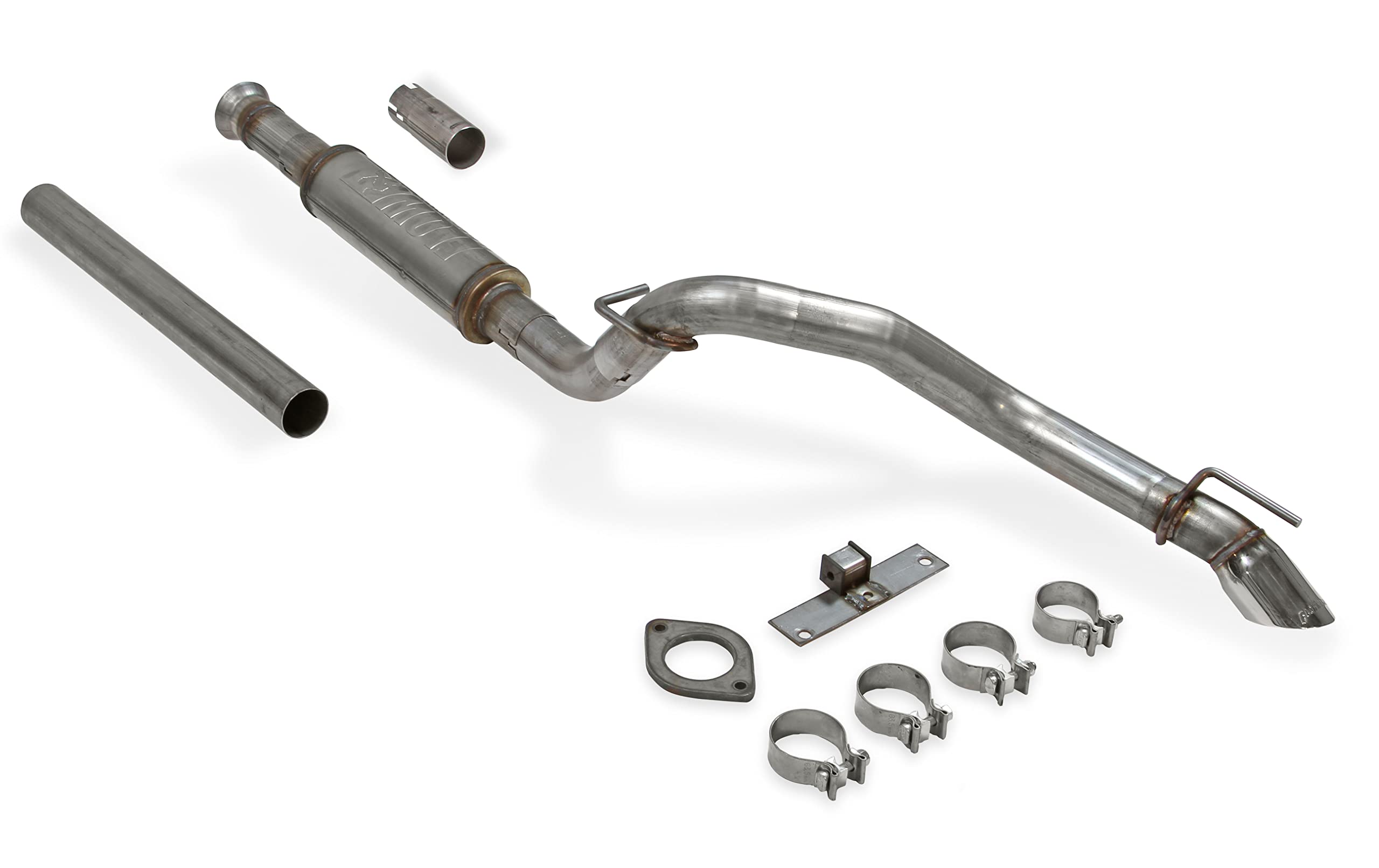 Flowmaster FlowFX 717892 Cat-Back Exhaust Kit 2.5 Inch 409 Stainless Steel with 3 Inch Polished 304 Stainless Steel Tip Compatible with 1986-2001 Jeep Cherokee XJ 2.5L, 4.0L engine and 2 or 4WD