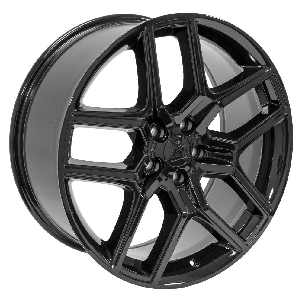 20 Inch OE Wheels FR73 Rim Fits Explorer Style 5x114.3 20x9 Gloss Black - Hollander 10061 (1)