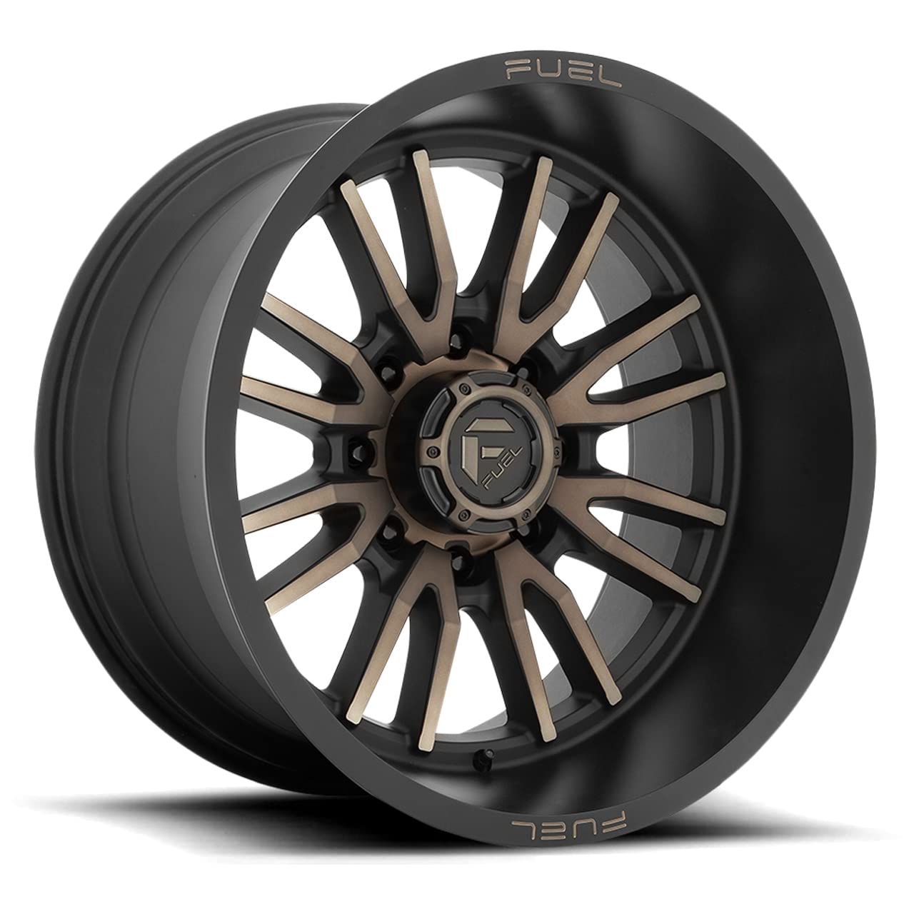 D762 CLASH FUEL OFF-ROAD 20X9, 8X6.5, 5.79, 20mm MATTE BLACK DOUBLE DARK TINT - D76220908257