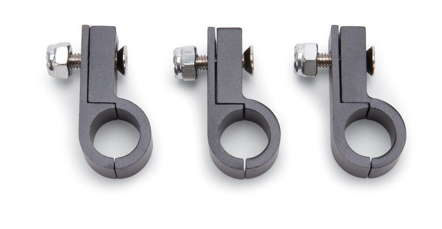 BLACK ANODIZE LINE CLAMP FOR -8 TUBING