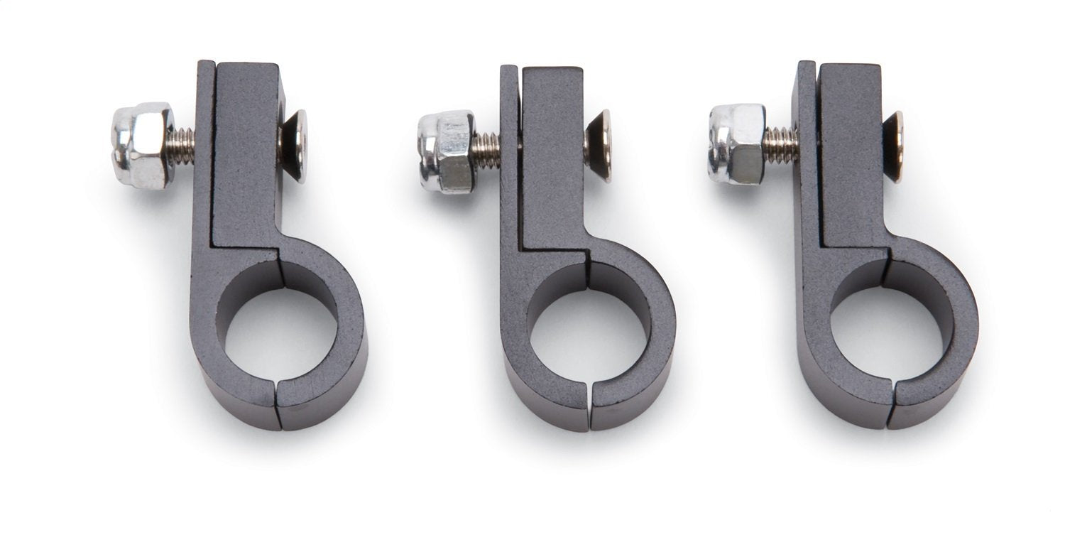 BLACK ANODIZE LINE CLAMP FOR -8 TUBING