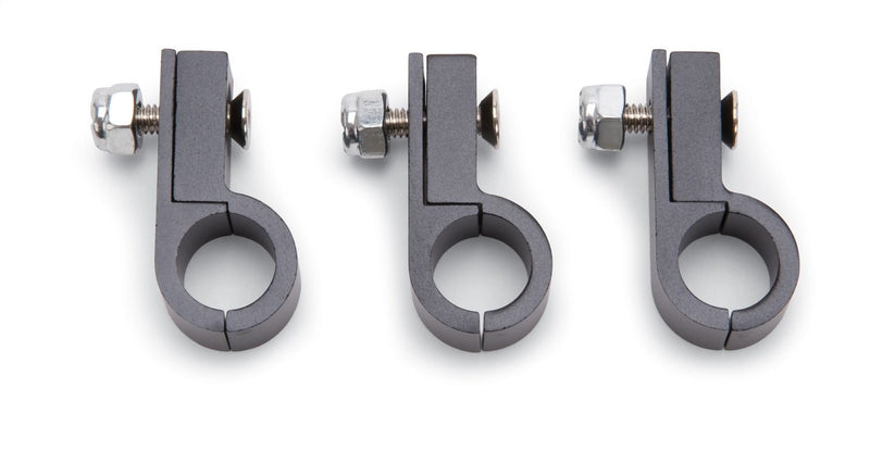 BLACK ANODIZE LINE CLAMP FOR -8 TUBING