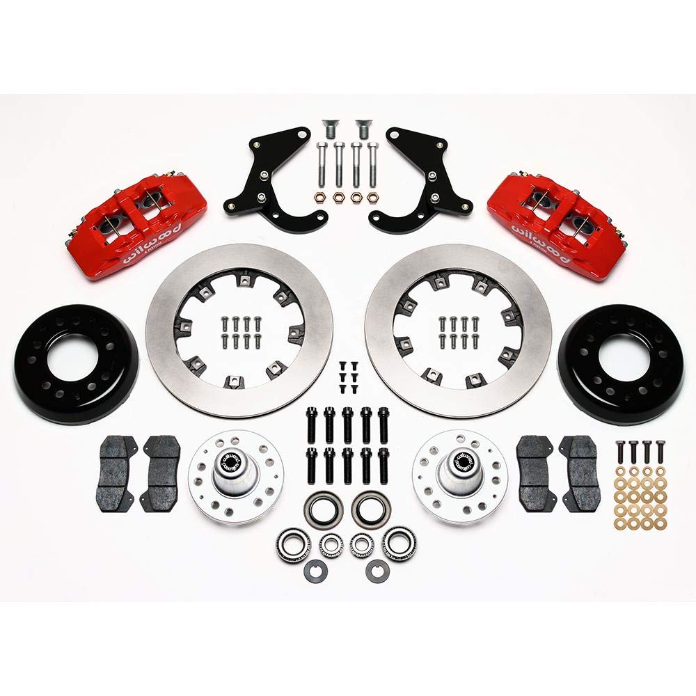 Front Hub Kit, DP6A 12.19", Red