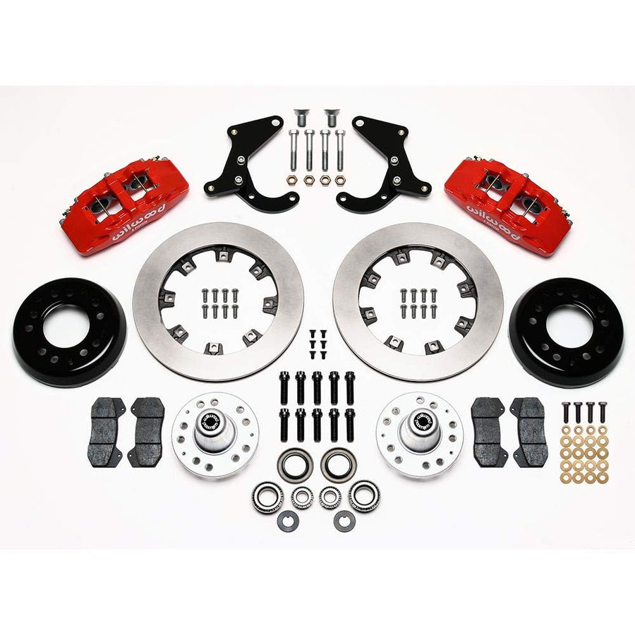 Front Hub Kit, DP6A 12.19", Red