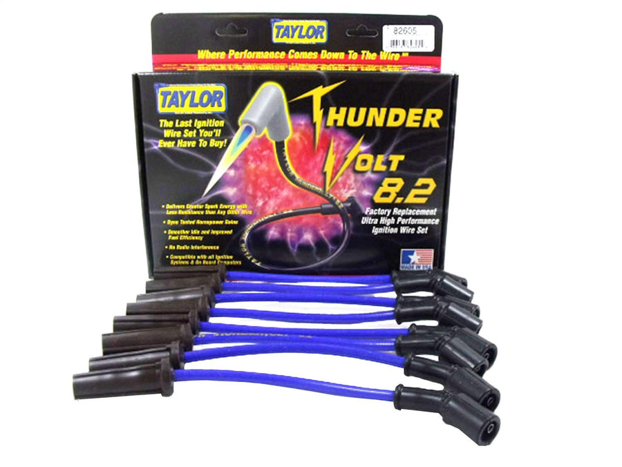 Thundervolt Taylor Cable 82605 8.2 custom 8 cyl blue