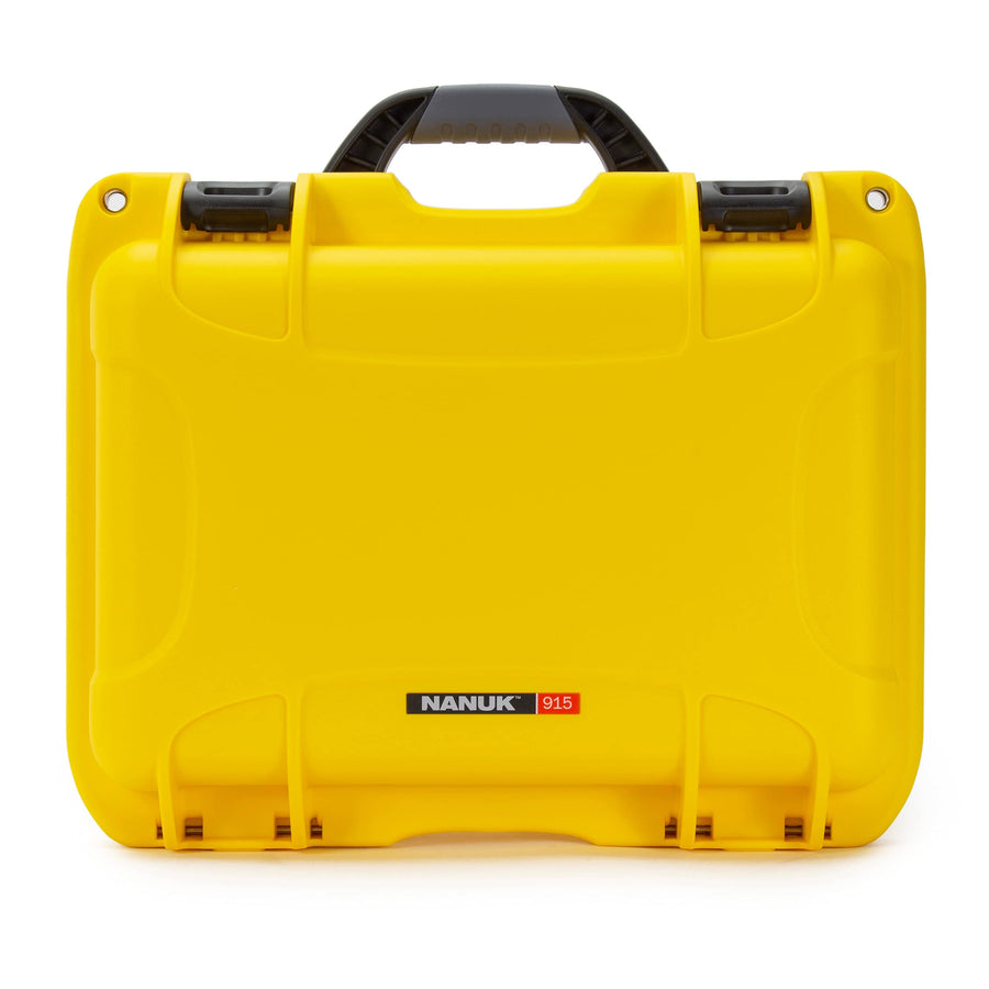Waterproof Nanuk 915 Hard Case with Padded Dividers - Yellow