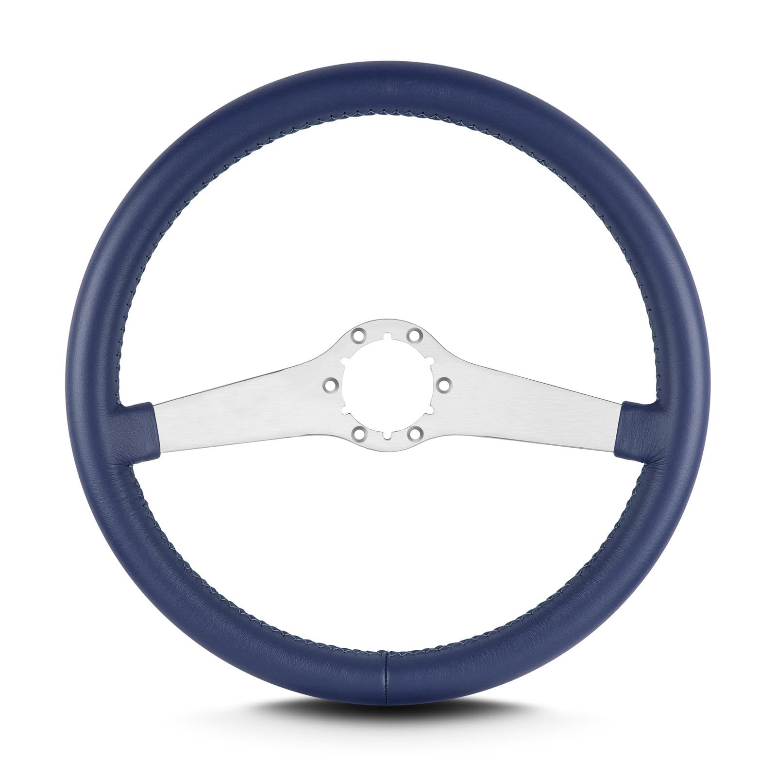 Two Lecarra 65404 Smooth 14" Brushed Standard Grip Blue