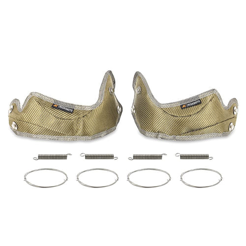 Mishimoto Titanium Turbo Blanket MMTB-F35T-17, Compatible With Ford Raptor 3.5L EcoBoost 2017+
