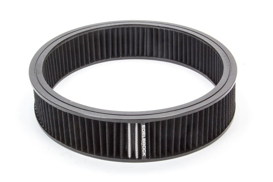 Edelbrock Air Cleaner Element 43668, Black, One Size