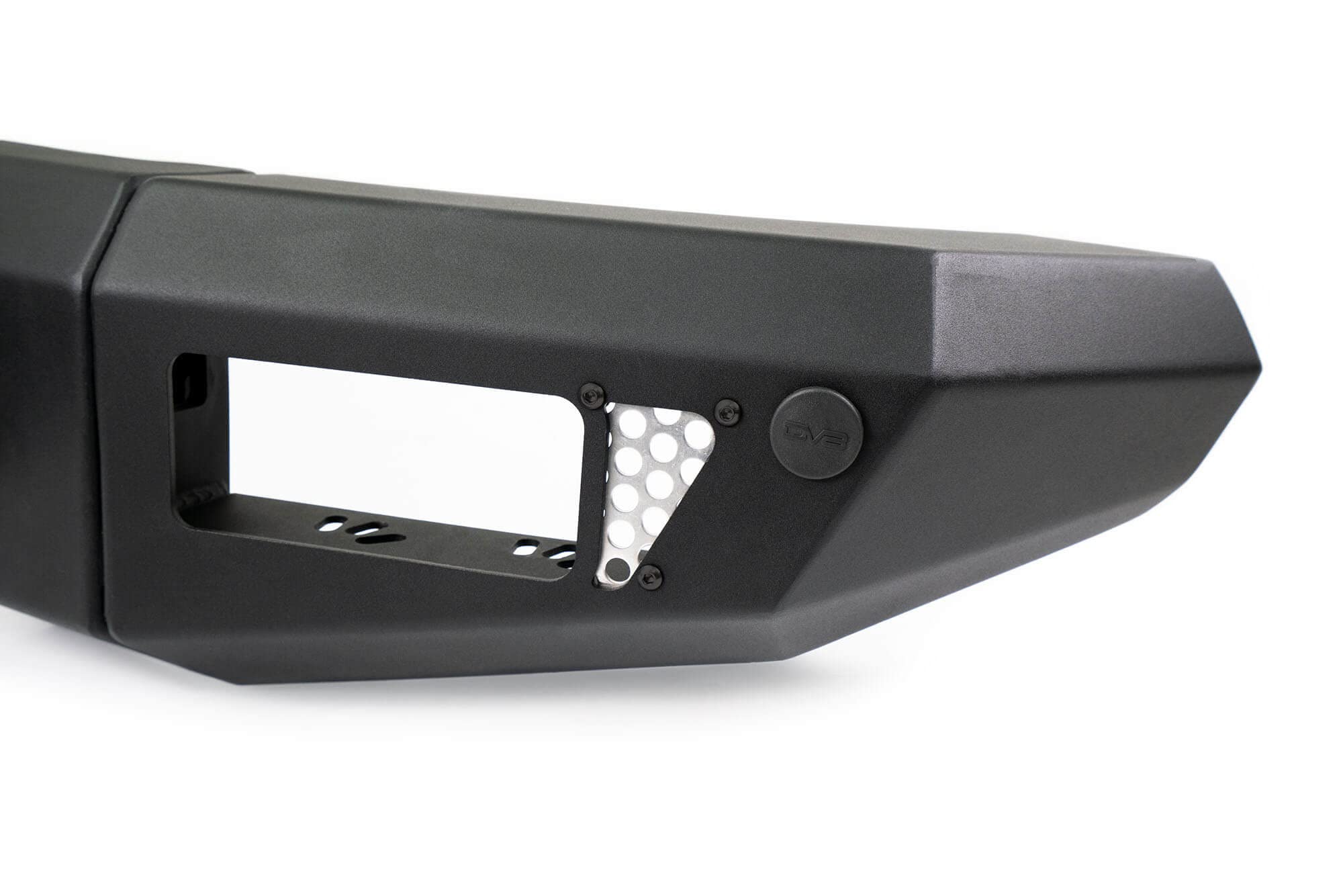 OE Plus Series DV8 Offroad Front Bumper Compatible with 2021-2025 Ford Bronco | Multiple Light Mounts | Compatible with OEM Skid Plate, 360° Camera, & Sensors | Reinforced D-Ring Mounts