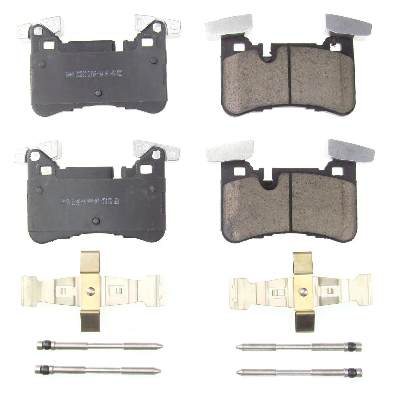 Power Stop Z17 17-1450, Clean Ride Rear Ceramic Brake Pads with Hardware For C63, C63 AMG, CLS63 AMG, CLS63 AMG S, E63 AMG, E63 AMG S [Model Specific]