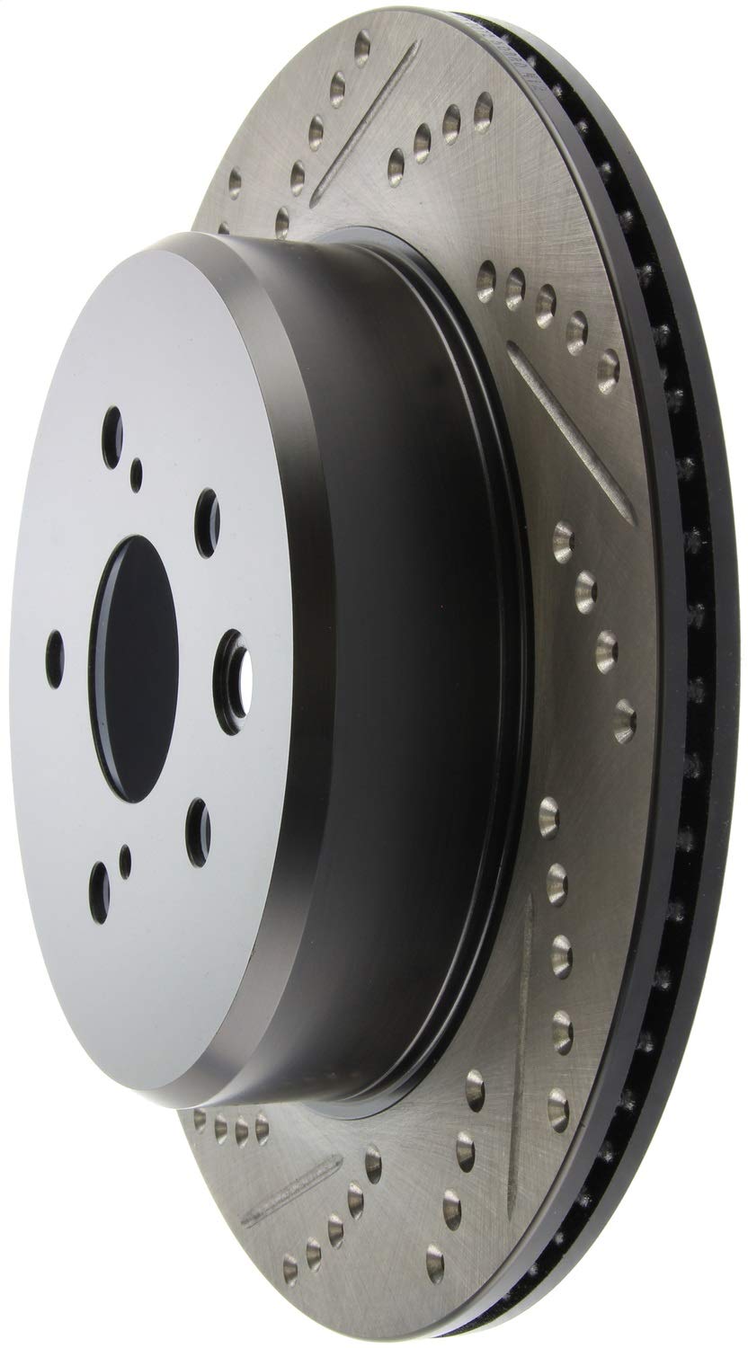 Sport Drilled/Slotted Brake Rotor StopTech 127.44189R (Rear Right), 1 Pack