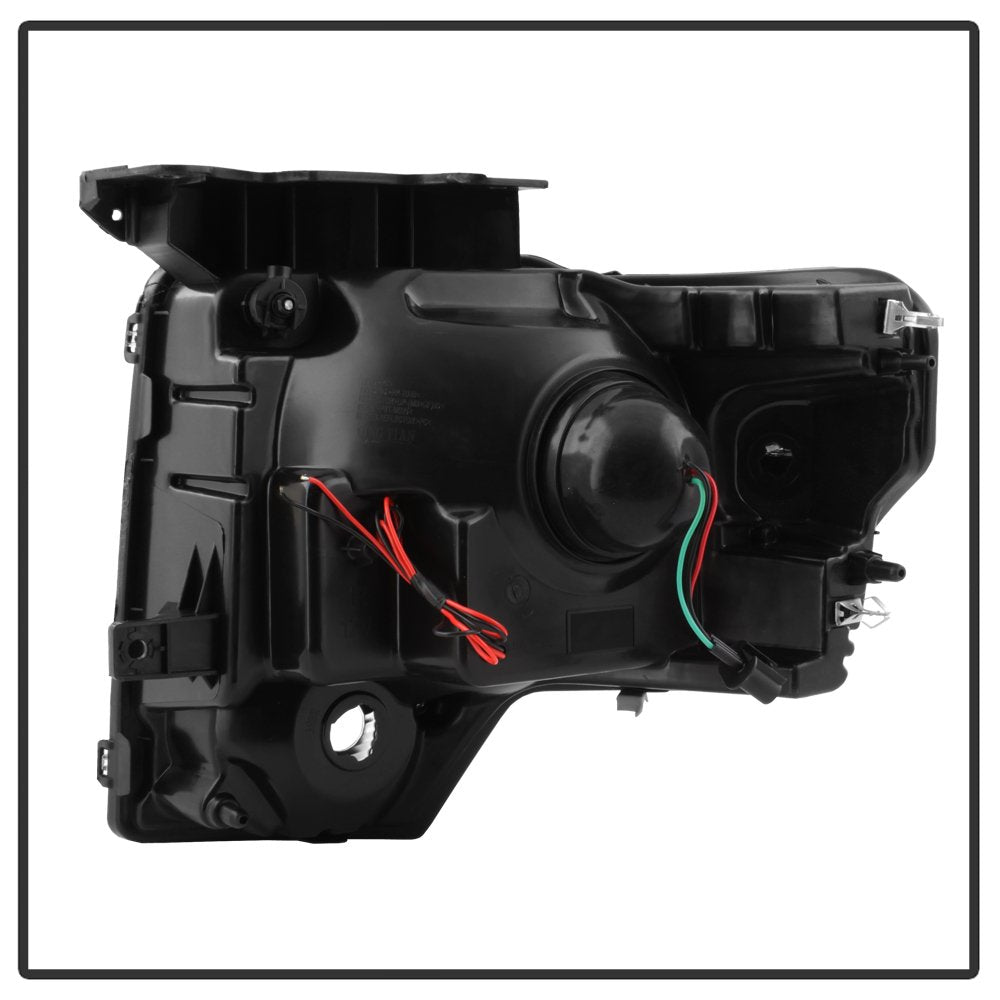 Projector Headlight Xtune PRO-JH-FF15009-LBDRL-C, 1 Pack