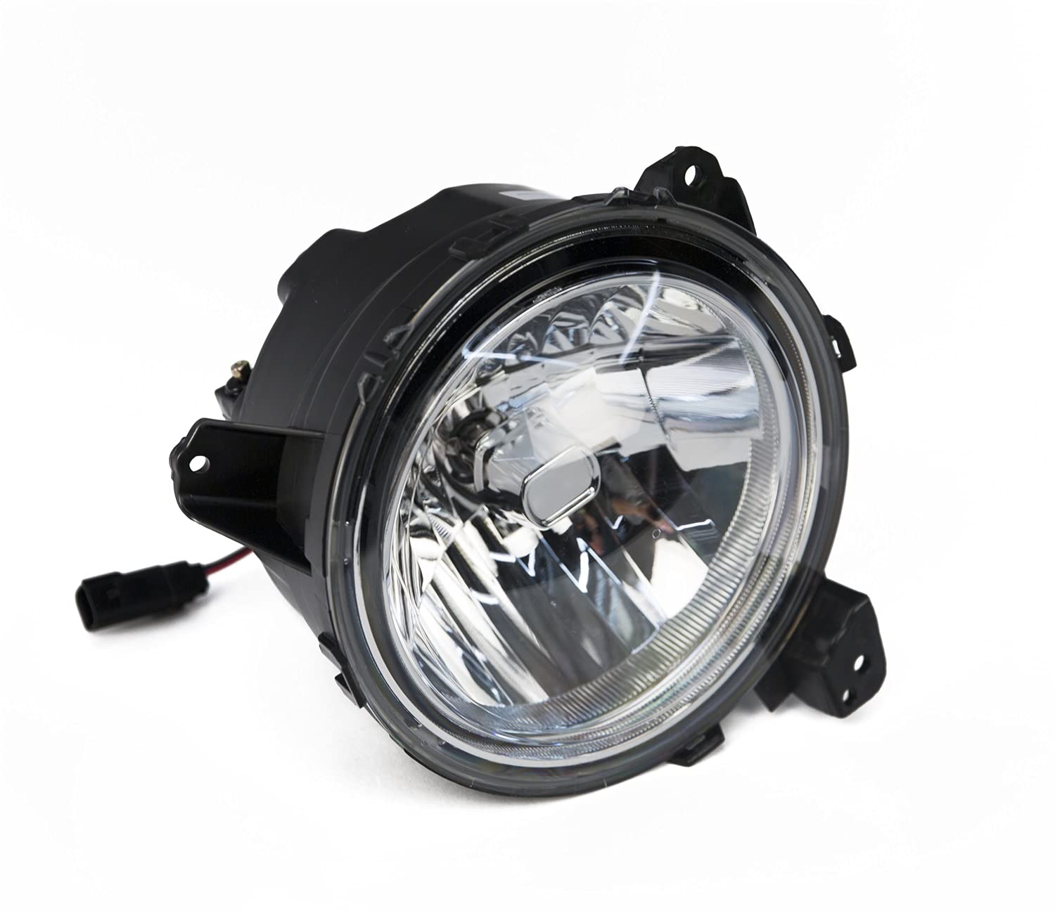 Right Omix 12402.41 Headlight Assembly, 2020-2022 JEEP GLADIATOR Black