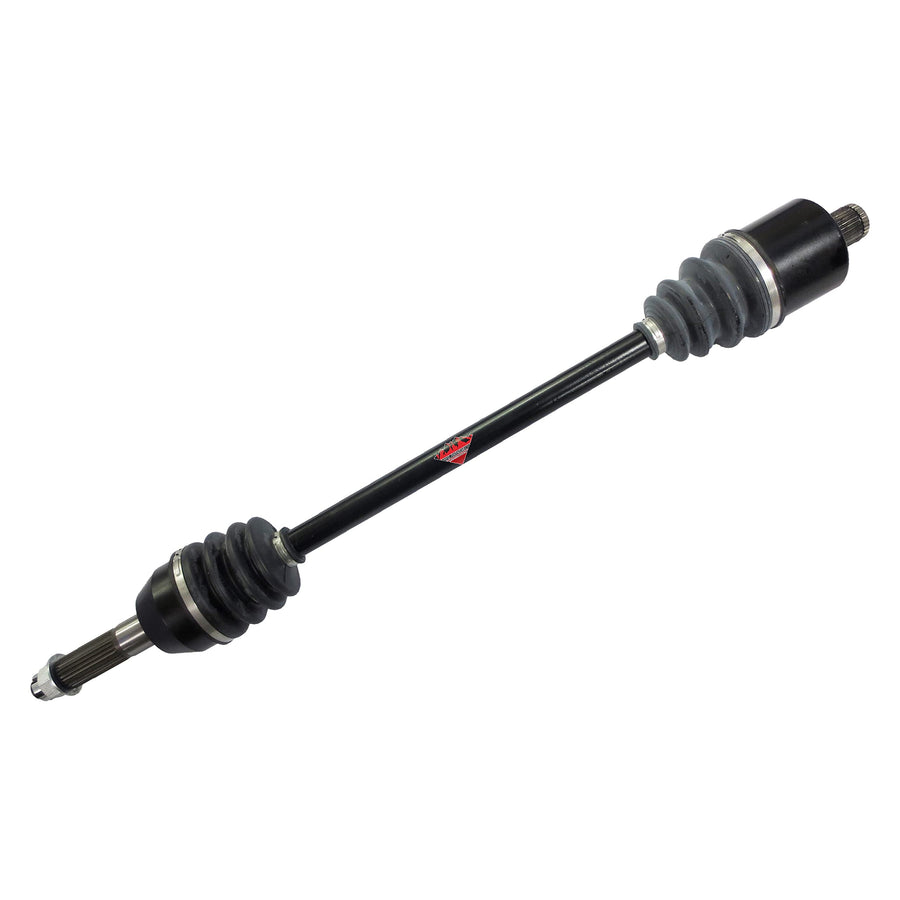 Performance Front Left/Right Rugged Axle (2005-08) (2010-12) (2019) Polaris Sportsman 450/500/700/800, Stainless-Steel Clamps Coated Protection OEM: 1332881, replaces below, 1332471, 1332501, 1332656
