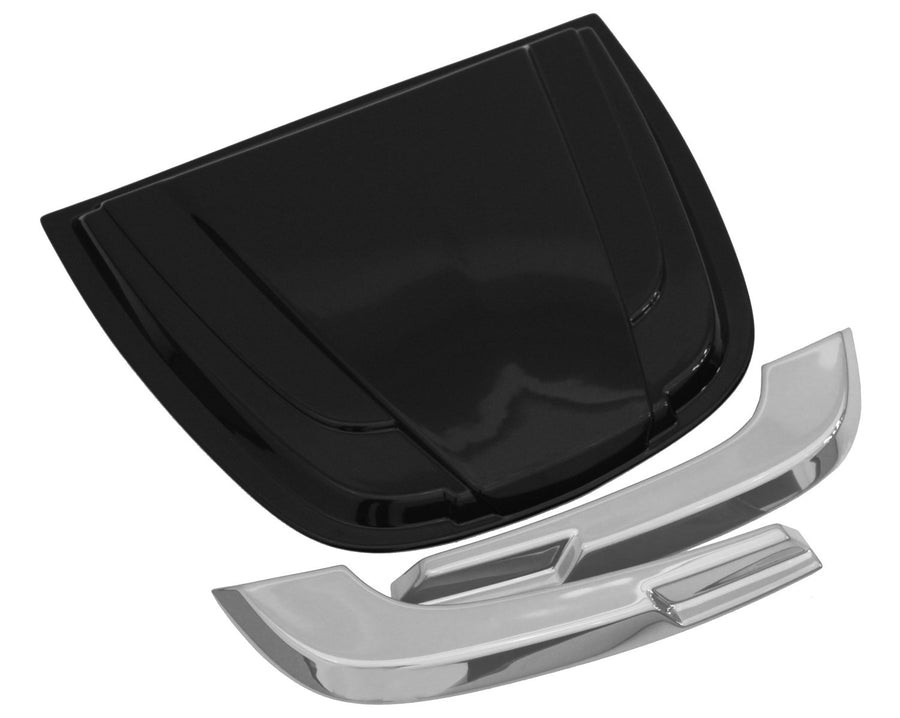Hood Scoop / Port Auto Ventshade [AVS] | SMOKE - 80011 | Fits Universal Fitment, 1 pc.