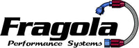 Black Fragola -16AN x 1-1/4 NPT Straight Adapter