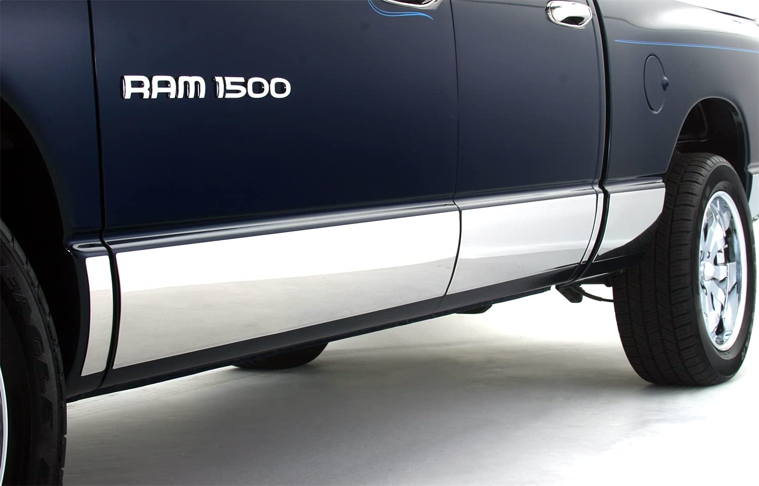4T Inch Wide Stainless Steel Rocker Panel 4 Piece Grand Cherokee 4 Door Laredo