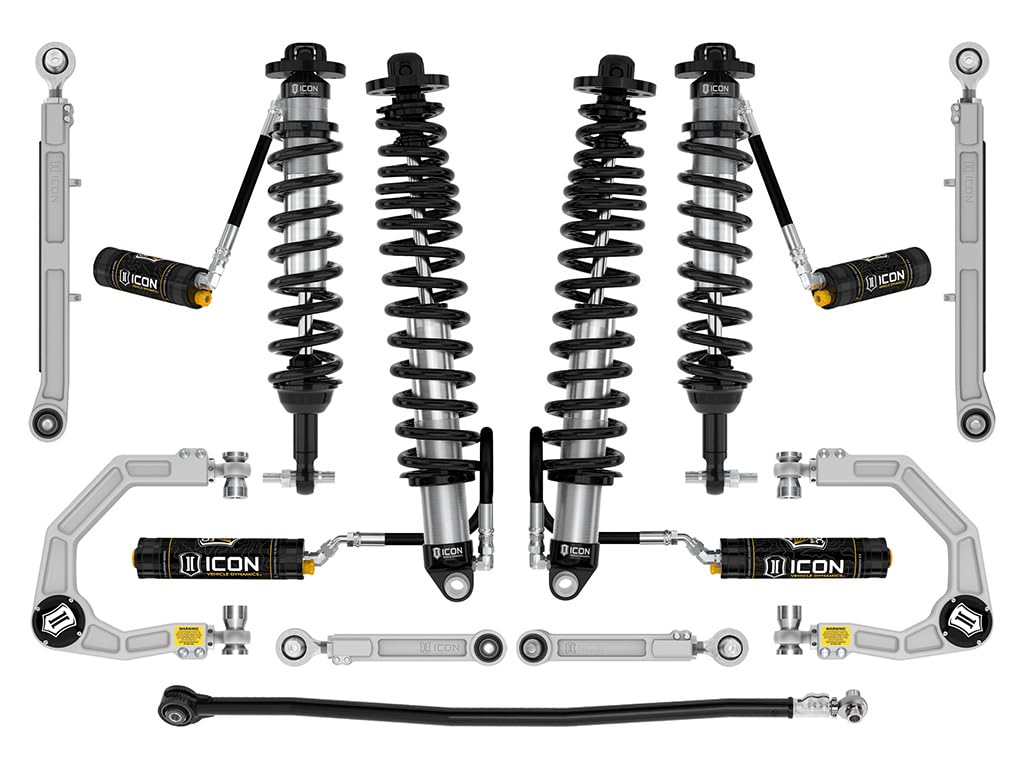 2-3" Lift, ICON Stage 7 Suspension System, Billet UCA, Compatible with 2021-Up BRNCO Sasquatch, K40017