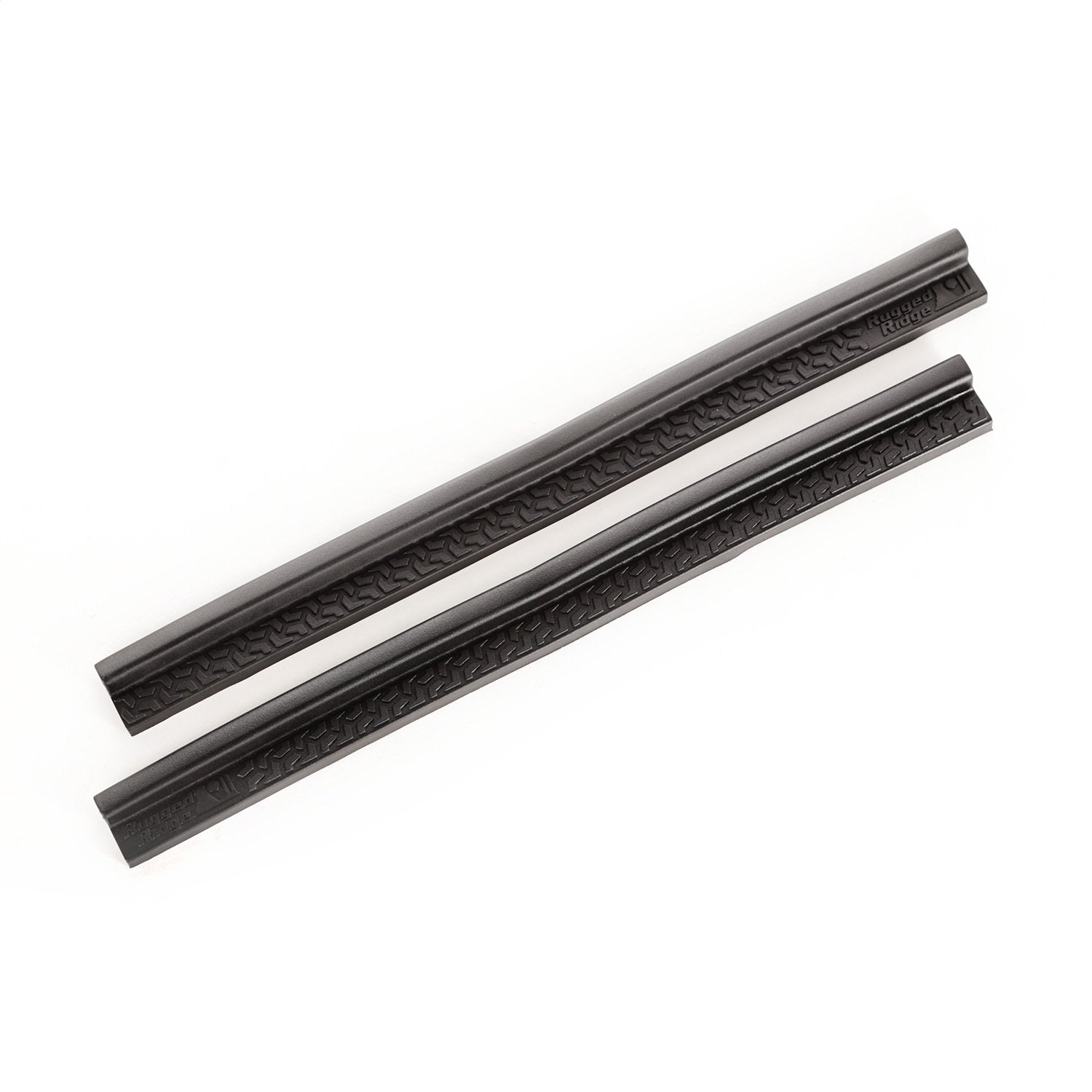 All-Terrain Rugged Ridge Entry Guards for Jeep Wrangler TJ/LJ | 2-Piece Set, No Drill | Black Thermoplastic | 11216.22 | Fits 1997-2006 Jeep Wrangler TJ, 2004-2006 Jeep Wrangler LJ