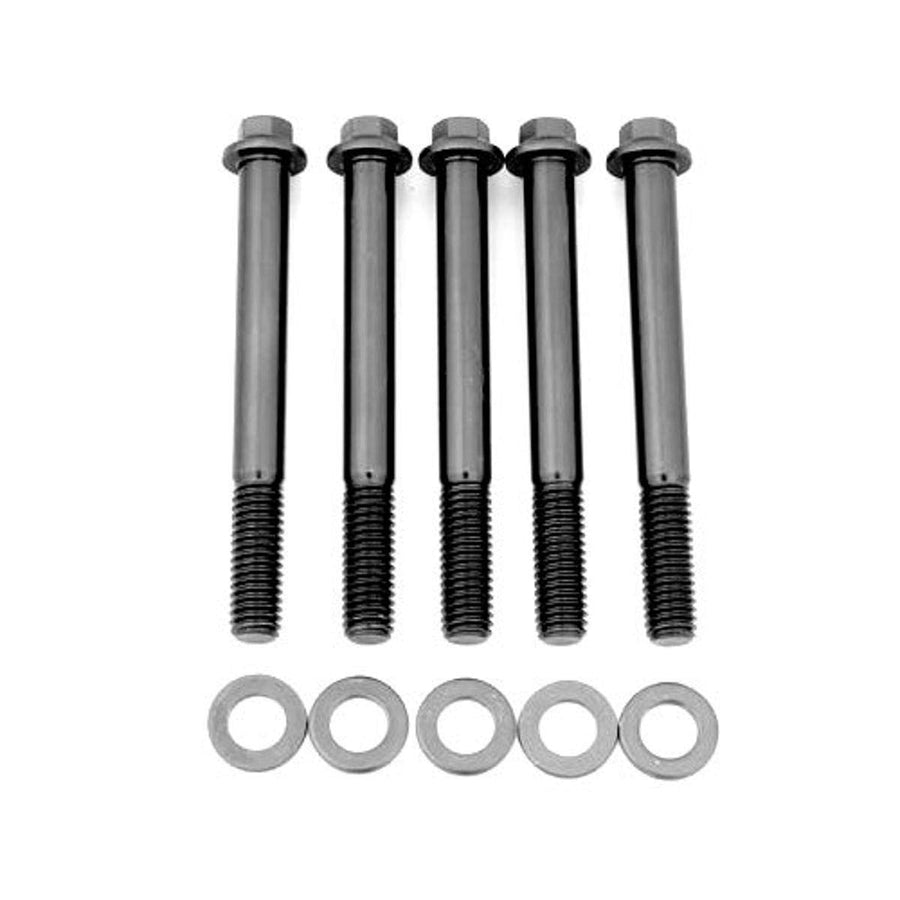 ARP 3/8-16" Black Oxide 3.000" RH Thread 6-Point Bolt with 3/8" Socket and Washer, (Set of 5)