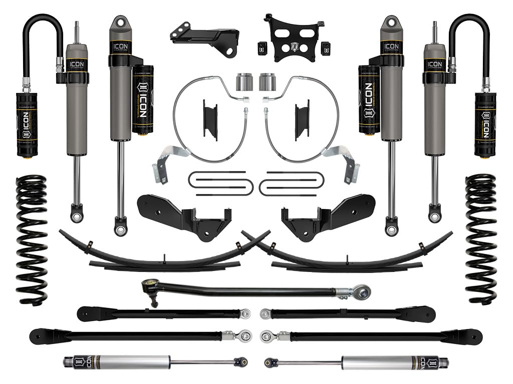 2023-2025 Ford F-250/F-350 Super Duty ICON 4WD, Diesel, 4.5" Lift, Stage 6 Suspension System w/ Expansion Packs