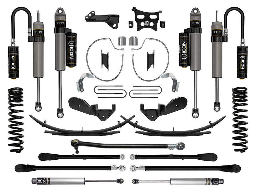 2023-2025 Ford F-250/F-350 Super Duty ICON 4WD, Diesel, 4.5" Lift, Stage 6 Suspension System w/ Expansion Packs