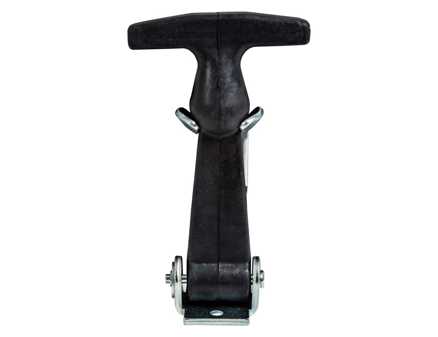 Buyers Products WJ201A 4-7/8" Rubber Hood Catch With A Bracket, Hold Town Weather-Resistant, T-Handle Hasp, Draw Latch, Ideal Flexible Closure For Vehicle Hood Or Tool Box