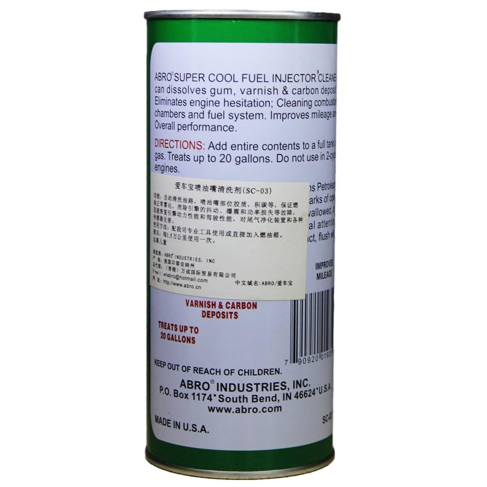 Fuel Injection Cleaner ABRO