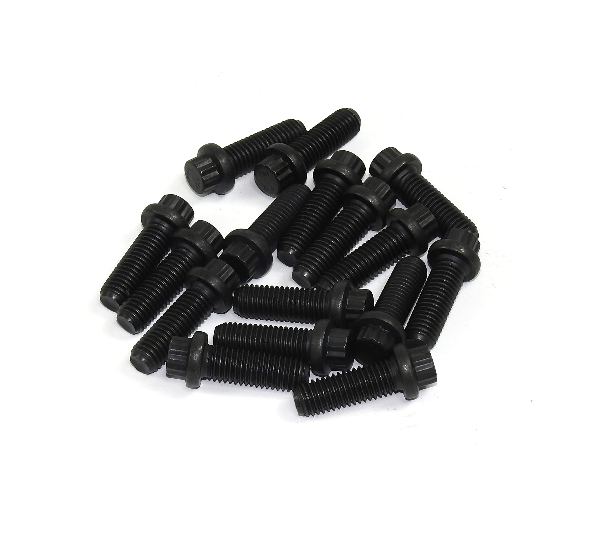 H7982 Patriot Header Bolt (10MM-1.5 x 30MM black oxide header bolts 10mm 12pt head), 1 Pack