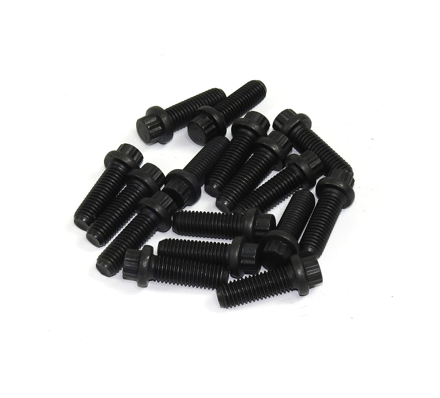 H7982 Patriot Header Bolt (10MM-1.5 x 30MM black oxide header bolts 10mm 12pt head), 1 Pack