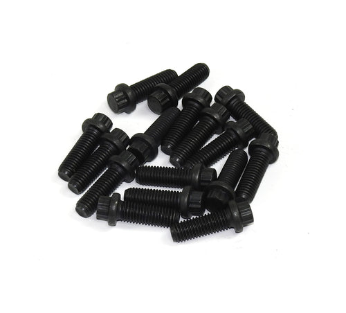 H7982 Patriot Header Bolt (10MM-1.5 x 30MM black oxide header bolts 10mm 12pt head), 1 Pack