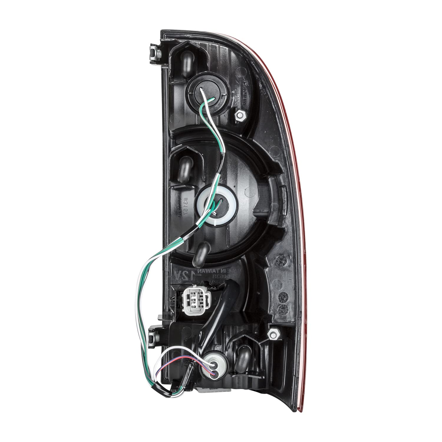 Left TYC Tail Light Assembly Compatible with 2005-2008 Toyota Tacoma