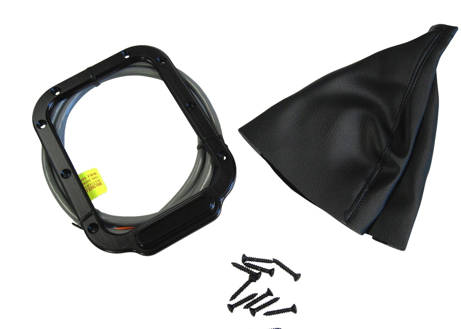 Black XCINB-1787 Horizontal Rectangular LED Boot Indicator with Boot Kit