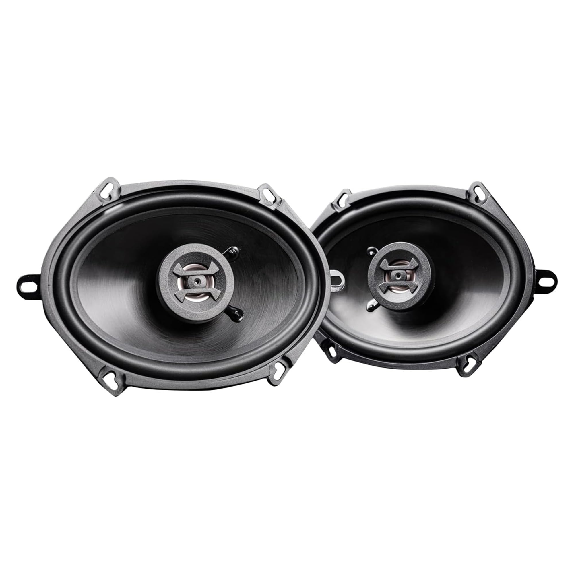 Hifonics ZS5768CX Zeus 5x7/6x8" 2 Way 250W Car Audio Coaxial Speakers with Mylar Dome Tweeter and Alpha Cellulose Poly Woofers, Pair