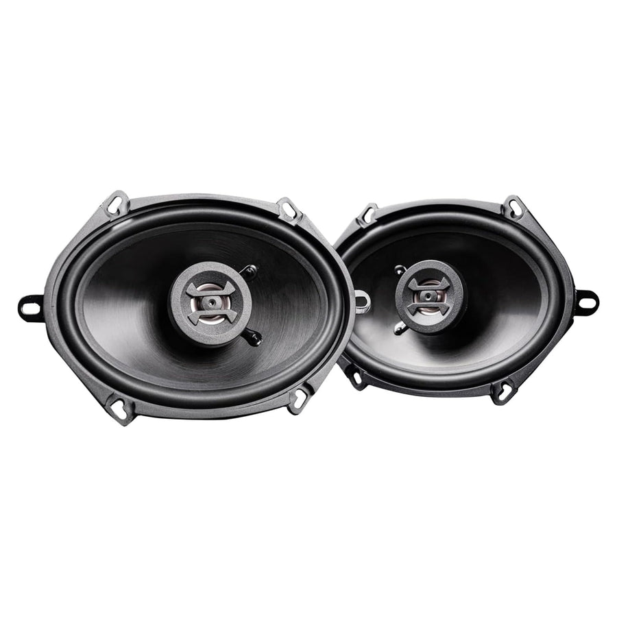 Hifonics ZS5768CX Zeus 5x7/6x8" 2 Way 250W Car Audio Coaxial Speakers with Mylar Dome Tweeter and Alpha Cellulose Poly Woofers, Pair