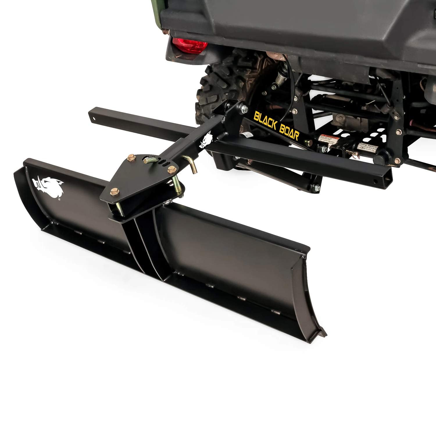 ATV/UTV Black Boar Scrape Blade Implement, Adjusts 0, 7.5 or 15 Degrees in Either Direction, Use to Cultivate, Establish Food Plot, Maintain Your Land (66005)