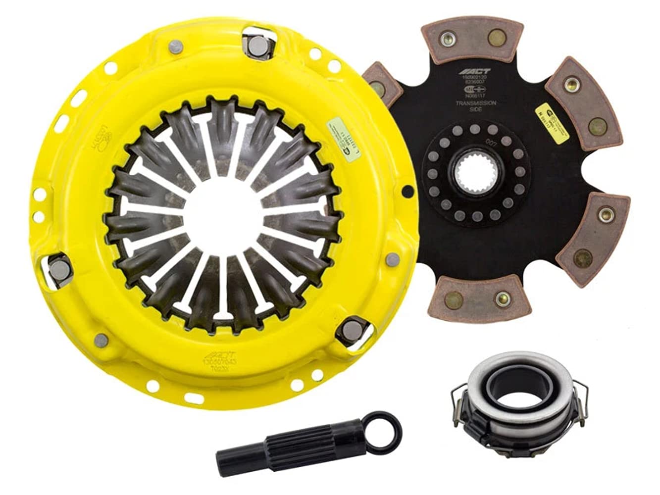 HD Pressure Plate ACT TM1-HDR6 with Race Rigid 6-Pad Clutch Disc