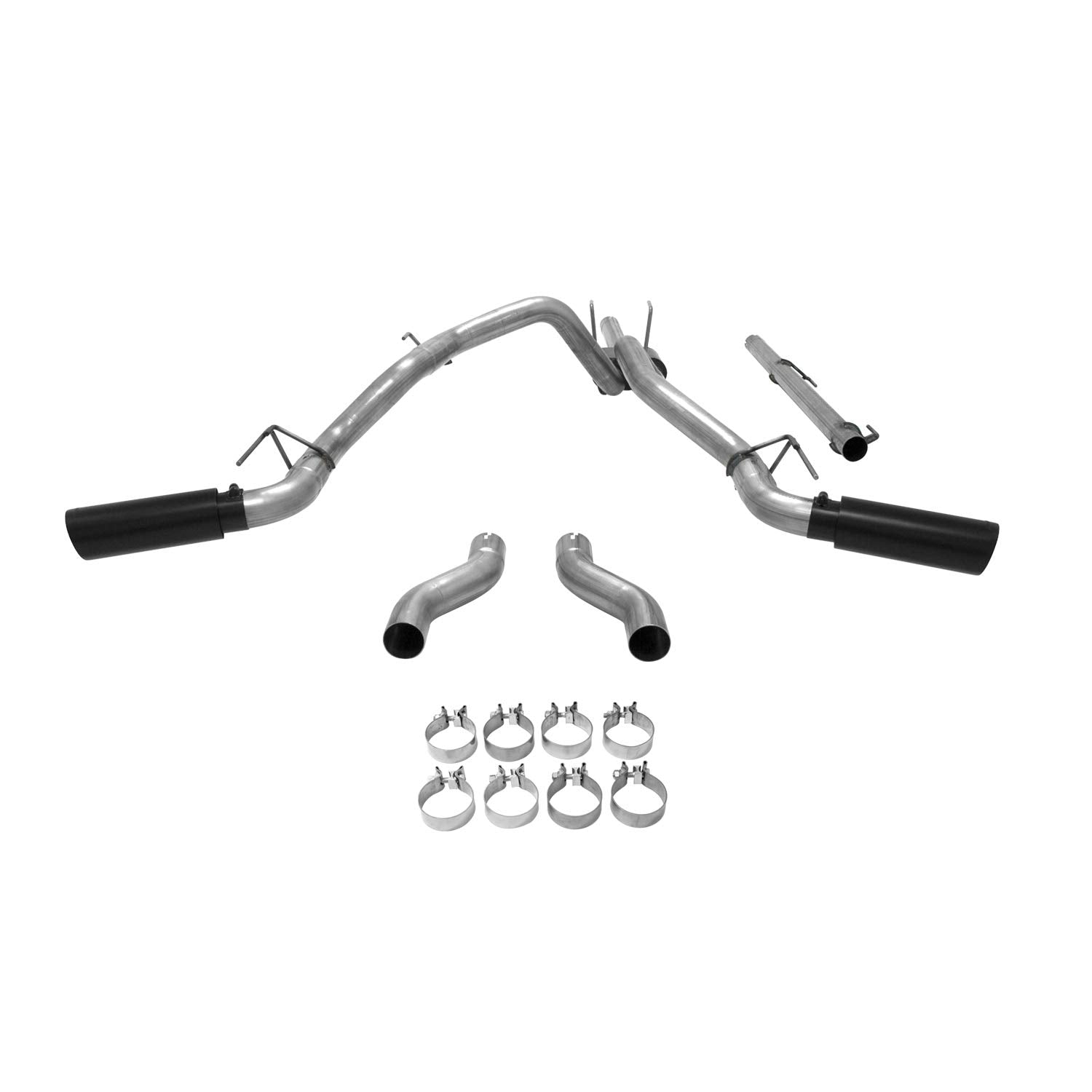 Outlaw Flowmaster 817690 Cat-Back Exhaust Kit 3 Inch Stainless Steel 4 Inch Black Tips Compatible with 2009-2024 Classic RAM 1500 4.7L 5.7L Std Cab 8' Bed Crew Cab 5'7 Bed Quad Cab 6'4 Bed 2 & 4WD