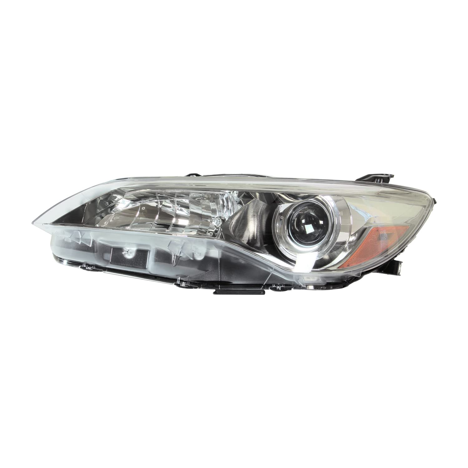 Left TYC Headlight Assembly Compatible with 2015-2017 Toyota Camry