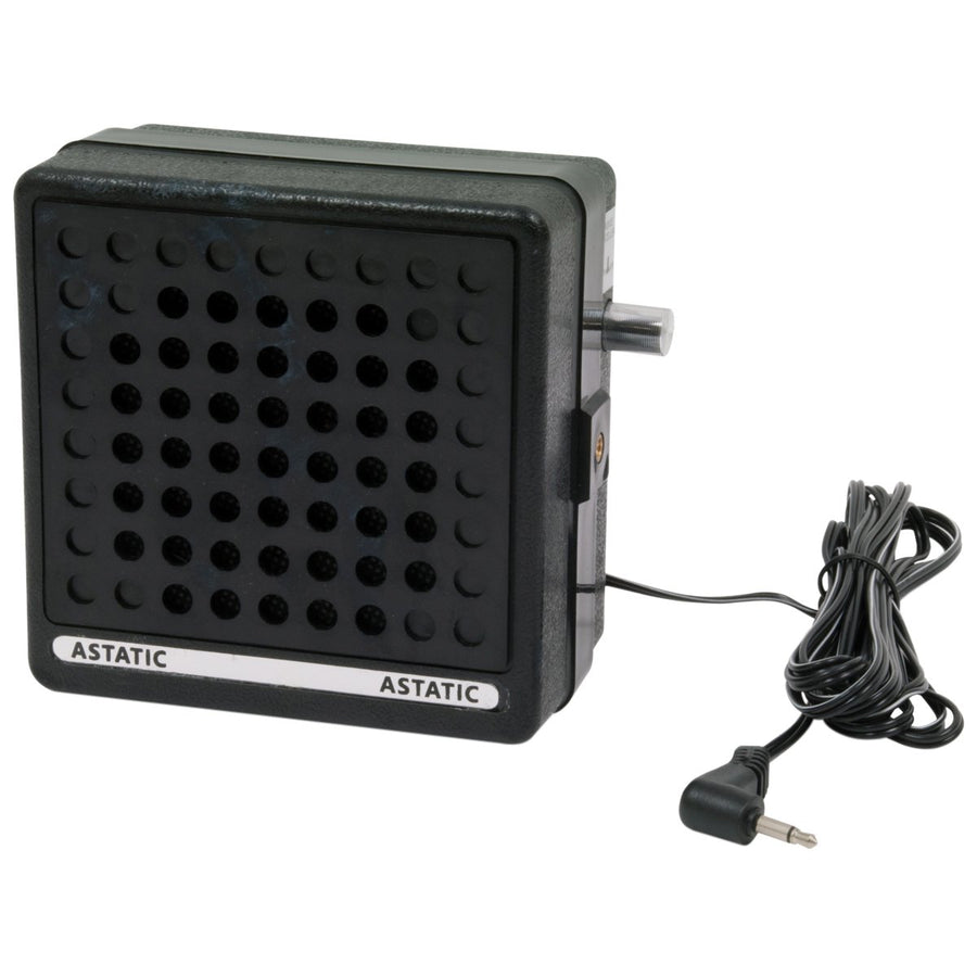 302-VS6 Astatic 10W/8Ω Noise Cancelling External CB Speaker, Black